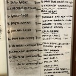 アルカラム - 5/28のメニュー