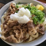 うつ海うどん - 肉冷中。おろしネギレモン入れ放題