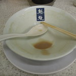 魁龍 - 最後はザラザラな食感～(*^^)v