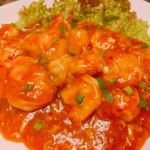 Puripuri! shrimp chili