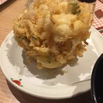 博多天ぷら やまや - 小貝柱のかき揚げ（＾∇＾）