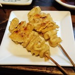 駿 - 鶏皮串焼き  160円×2