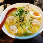 駿 - 水炊きラーメン  850円