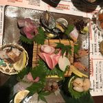 せいもん払い - 刺身盛り