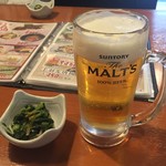 Sushi Izakaya Yataizushi - 生ビール