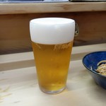 家庭料理 小川 - 生ビール