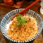 らーめん 鶏喰 - 鶏そぼろご飯