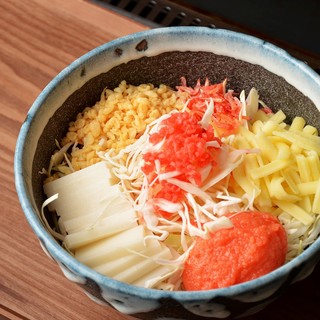 ●[Popular ①] Mentaimochi cheese monja♪