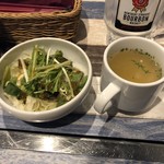 Sousaku Baru Atashinchi - スープ　サラダ