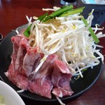 ジンギスカン霧島 - 焼ﾗﾝﾁ関脇のお肉