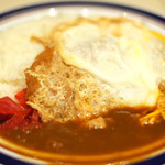 名代 富士そば - カレーかつ丼セット 770円