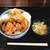 六味庵 - きまり丼 スペシャル @940円。味噌汁付き（具は小揚げ・長ネギ）