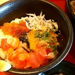 日本酒バル さわら - 海鮮まかない丼♪