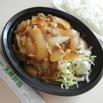 Tenjimbentou - 肉味噌炒め弁当￥550