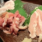 じとっこ組合 - 「刺身盛り合わせ」