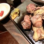 じとっこ組合 - 「じとっこ焼き」の後半は、可愛らしい赤こしょうで♪