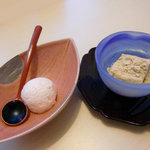日本料理 桜楽 - ＜7月昼＞デザートのカムカムのアイスとわらびもち