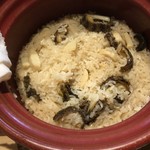 くろぎ - アワビと貝柱