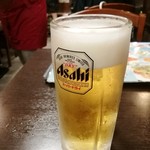 中国料理 馨 - 生ビール￥290