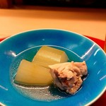 濱乃屋 - 鶏と冬瓜の煮つけ