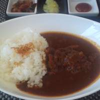 Dining & Bar TENQOO - 福新付け、パイン、マンゴーピューレが添えられていました。