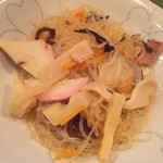 肴こばち - 【’18.5】春雨のナンプラー炒め