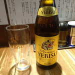 麺肆 秀膽 - 瓶ビール(中)