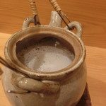 手打蕎麦 松竹庵 ます川 - 蕎麦湯