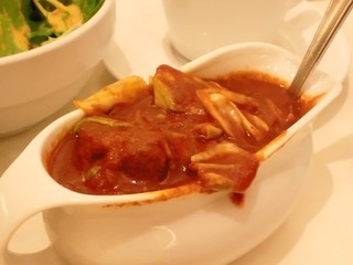 インド式 チャオカリー 汐留店 - キャベツとベーコンのカレー辛さ１００倍