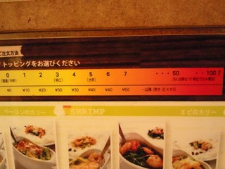 インド式 チャオカリー 汐留店 - 辛さチャートアップです!