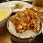 군산 오징어 - 쭈・삼 삼겹살 （チュ・サム プルコギ）1人前13000₩