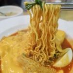 고봉민김밥인 - 떡볶이（トッポギ）4000₩＋라면（ラーメン）1000₩＋치즈（チーズ）1000₩