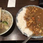 長崎菜館 - カレーとスープ。700円