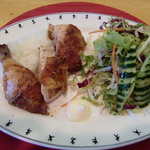 ローストチキンプレート