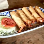 Baan Khun Mae - Shrimp Spring Roll