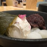 イッピン カフェ - 桜アイスクリーム 2017/03/22