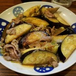 もつ焼 あぶさん - 茄子のさっぱり炒め