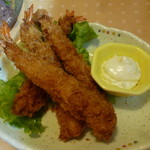 居酒屋あさり村 - エビフライ