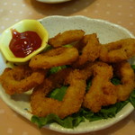 居酒屋あさり村 - オニオン＆イカリング