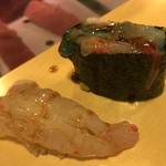 こい勢 - 牡丹海老と牡丹海老ミソ