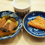 日本橋蛎殻町 すぎた - 【ツマミ】鮟肝、バチコ