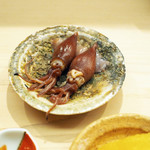 日本橋蛎殻町 すぎた - 【ツマミ】ホタルイカの沖漬け