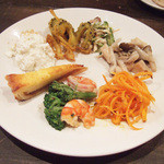 スパイスカフェ - 5品盛合せ