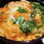 黒豚料理 寿庵 荒田本店 - かなりでかい丼にロースかつ丼