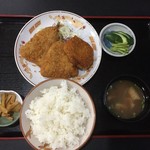 勇福 - アジフライ定食（650円税込）