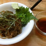 立呑み きむらや - ざるもずく