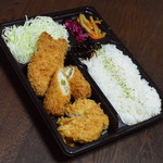 Saboten - 彩り弁当（８８０円）２０１８年５月