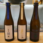 鮨松榮 - 新政 頒布会酒 2018