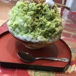 糸切餅 元祖莚寿堂本舗  - 糸切り玄米茶
