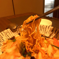 中国料理孝華 - ふわっと炒められた麺のところどころがカリッと 香ばしさを放つ